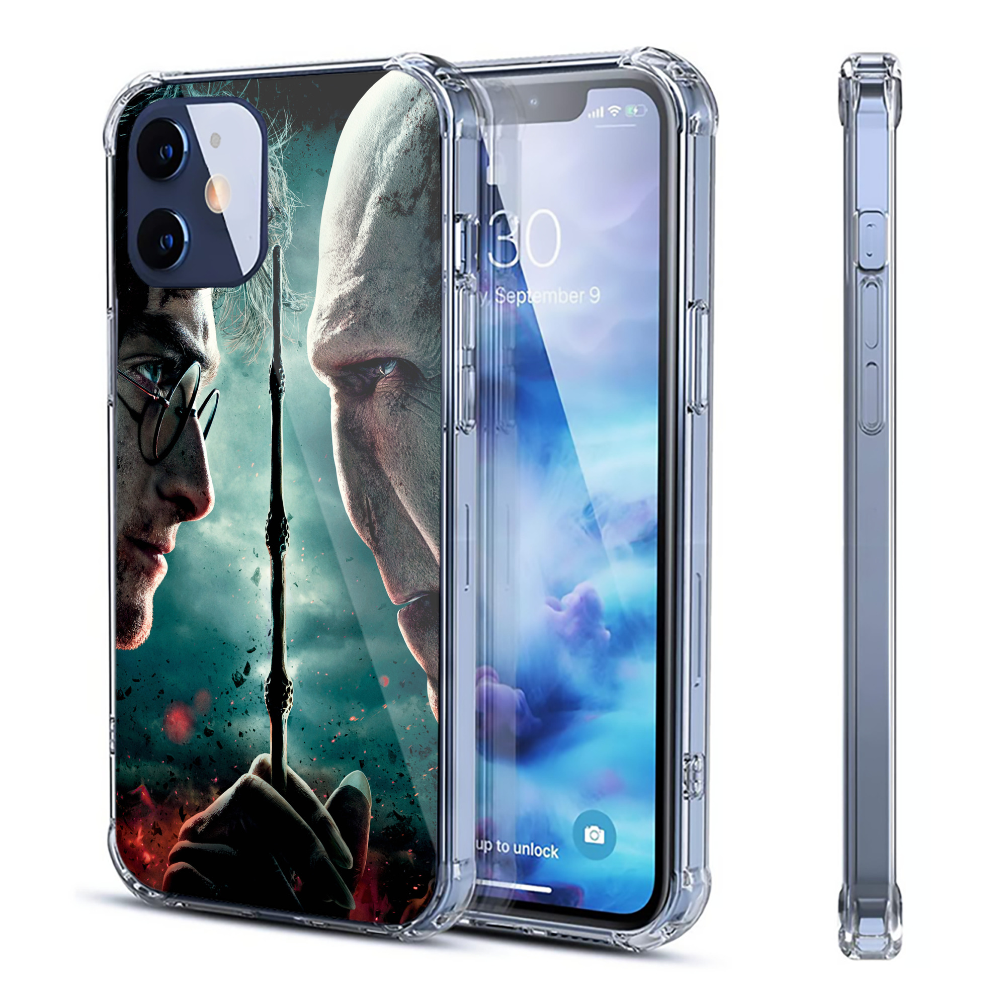 （画像用） Harry Potter ハリー・ポッターシリーズ 【iPhone 12シリーズ対応】透明スマホケース（クリアソフトケース）